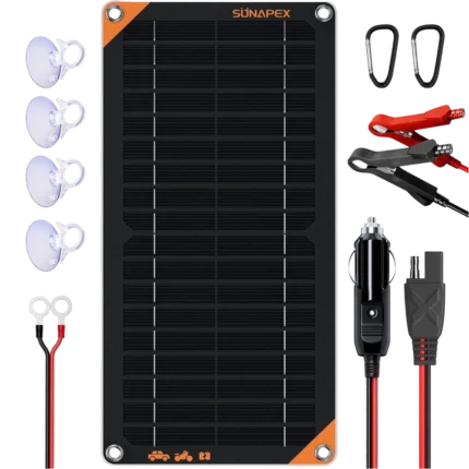SUNAPEX-10W-12V-Solar-Battery-Maintainer-Black_1