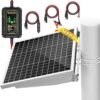 Solar Battery Charger, SUNAPEX-12V-Solar-Panel-Trickle-Charger-with-50W-MPPT-Controller-9