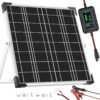 SUNAPEX 20W Aluminum Solar Panel With Controller