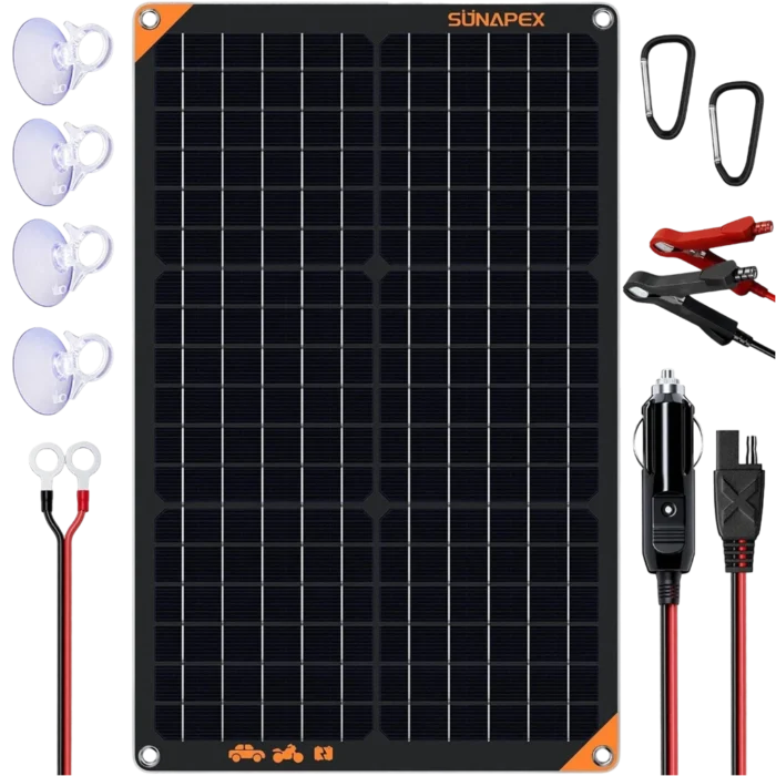 SUNAPEX-30W-12V-Solar-Battery-Maintainer-Black_1