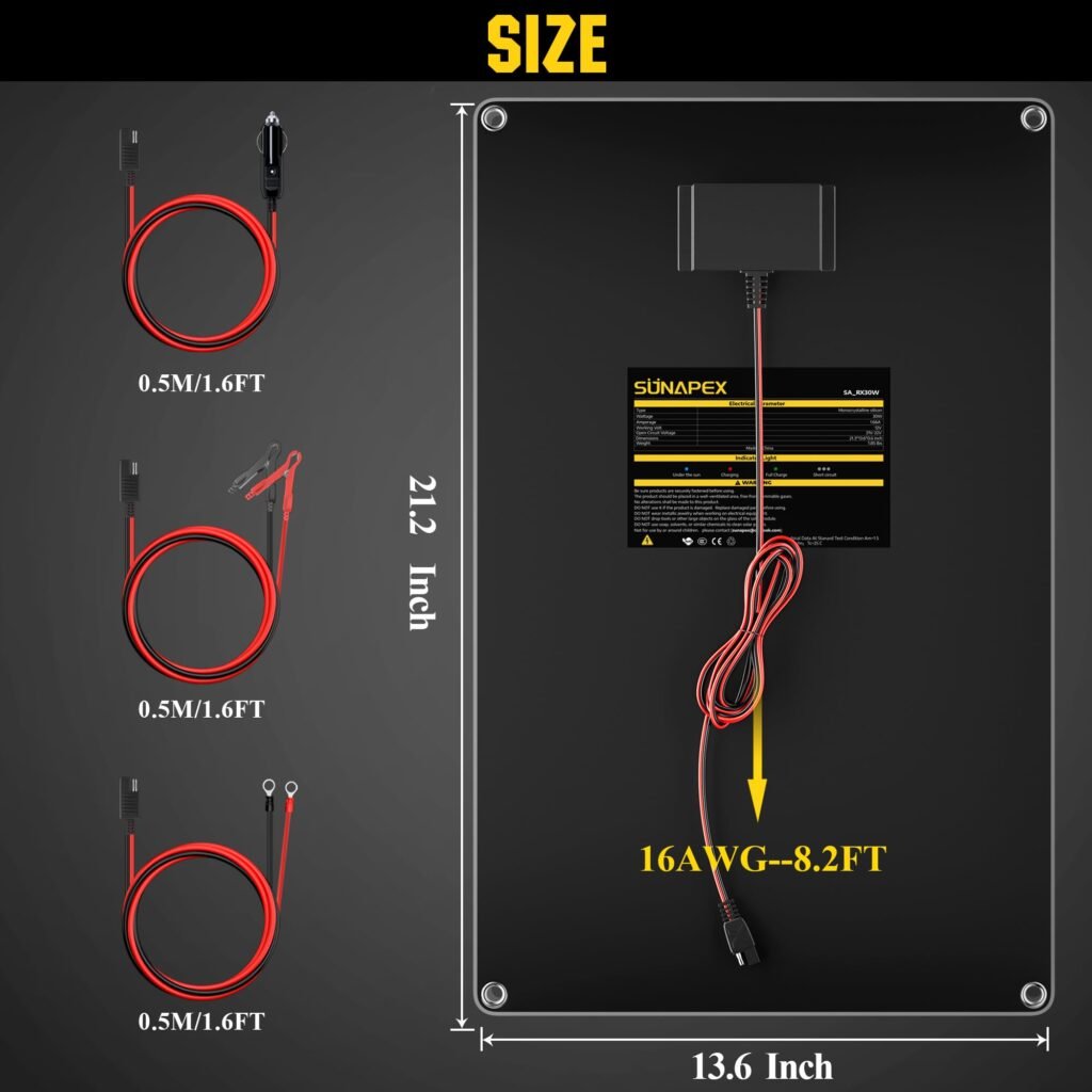 SUNAPEX-30W-12V-Solar-Battery-Maintainer-Black_9