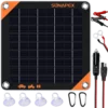 SUNAPEX-5W-12V-Solar-Battery-Maintainer-Black-1