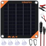 SUNAPEX-5W-12V-Solar-Battery-Maintainer-Black-1