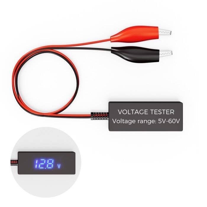 Voltage Tester, SUNAPEX Battery Voltage Tester_1