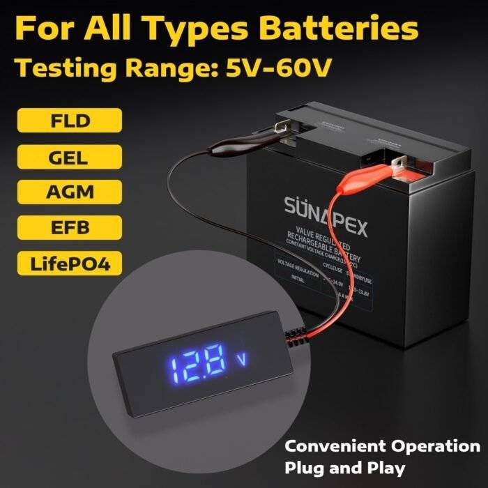 SUNAPEX Battery Voltage Tester_2