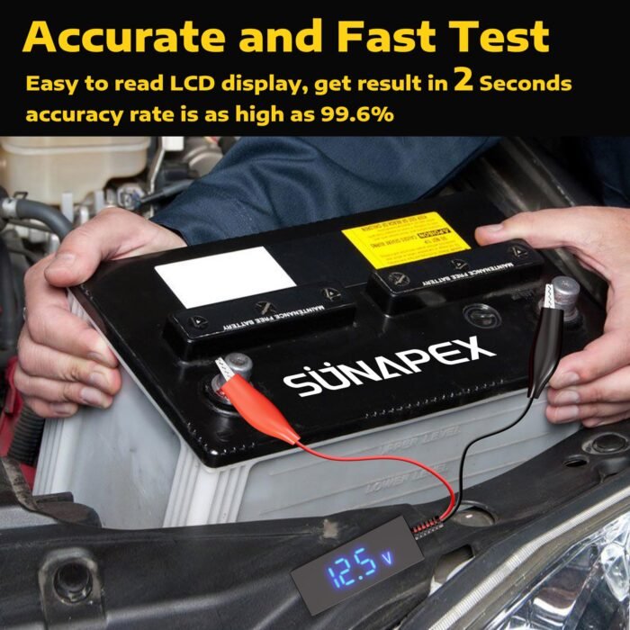 SUNAPEX Battery Voltage Tester_3