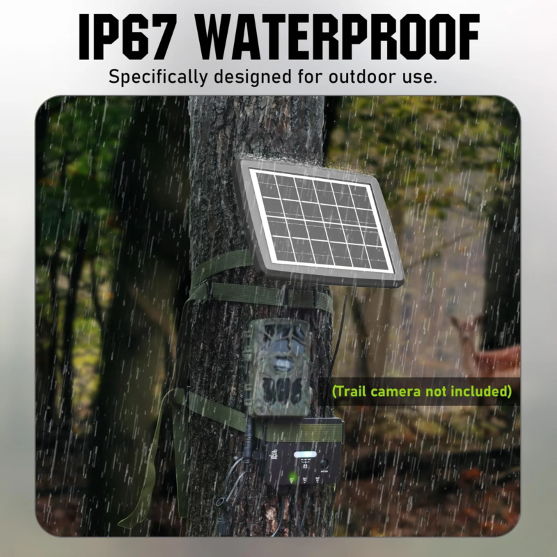 Sunapex 3W Solar Panel for Trail Camera: The Ultimate Guide to Reliable, Off-Grid Power 4 Sunapex 3W Solar Panel for Trail Camera, Solar panel for trail camera, Off-Grid Power, 4500mAh battery, Wildlife enthusiasts