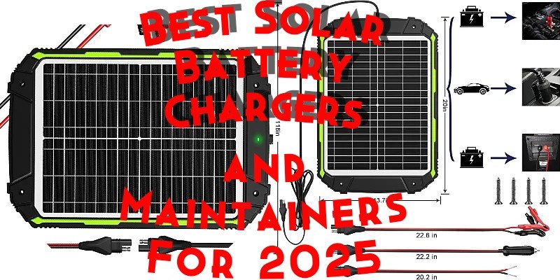 Best Solar Battery Chargers and Maintainers For 2025 1 best solar battery chargers and maintainers Featured Image