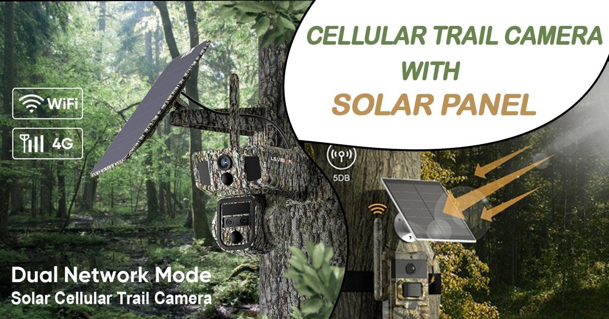 Cellular Trail Camera with Solar Panel | Overview | SUNAPEX 1 Cellular Trail Camera