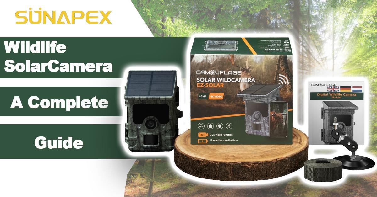 Wildlife Solar Camera | A Complete Guide | SUNAPEX 1 Wildlife solar camera Featured Image