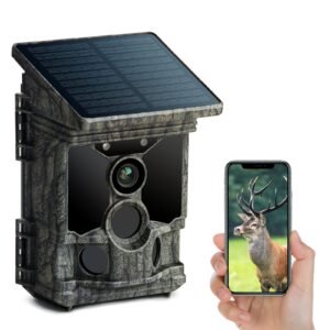 Wireless Game Camera with Solar Panel: Powerful Cam | SUNAPEX 2 wireless cam image