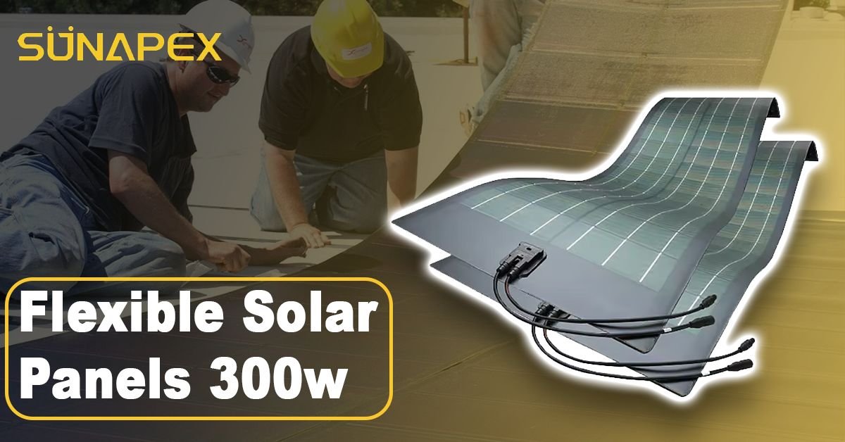 300W Flexible Solar Panels | The Best Guide | SUNAPEX 1 300W Flexible Solar Panels Featured Image