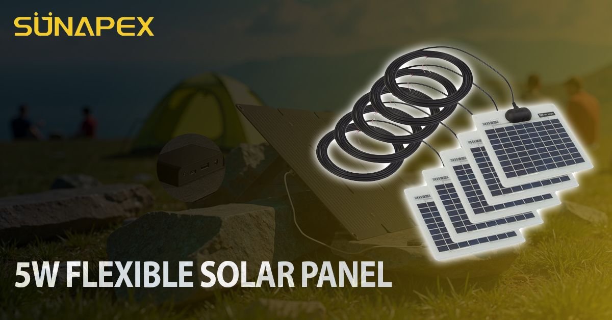 5W Flexible Solar Panel | Tiny But Mighty | SUNAPEX 1 5W flexible solar panel Featured Image