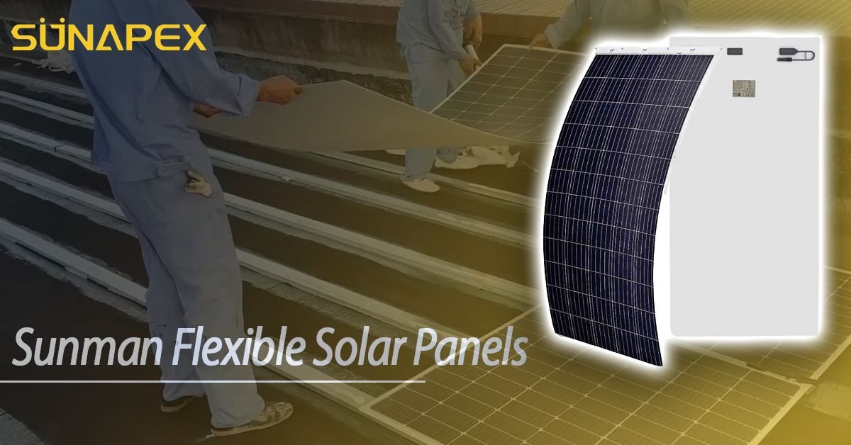 SUNMAN flexible solar panel Featured Image
