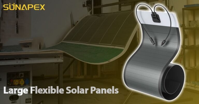 Large flexible solar panels featured image