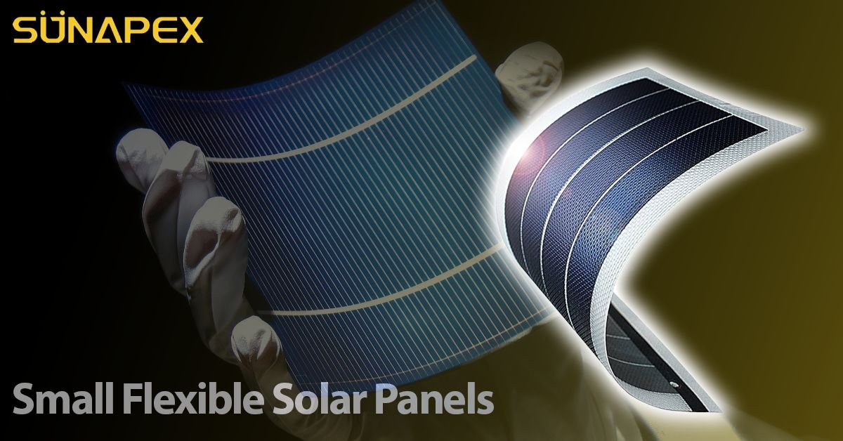 Small Flexible Solar Panels | A Great Technology | SUNAPEX 1 Small flexible solar panels Featured Image